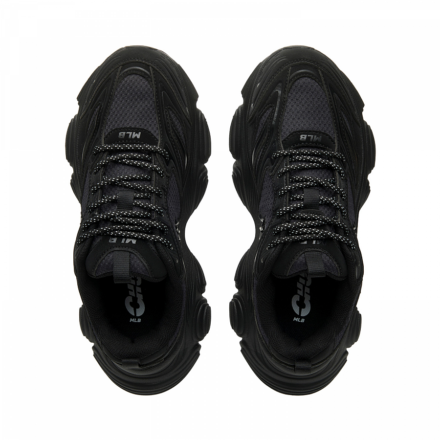 MLB Basic Boston Red Sox Cushioning Height Increasing Lightweight Breathable Low top Chunky Sneakers Unisex Black купить в интернет-магазине Yoocart с быстрой доставкой по России.