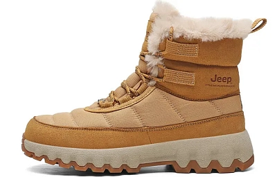 Jeep Snow Boots Unisex Gold