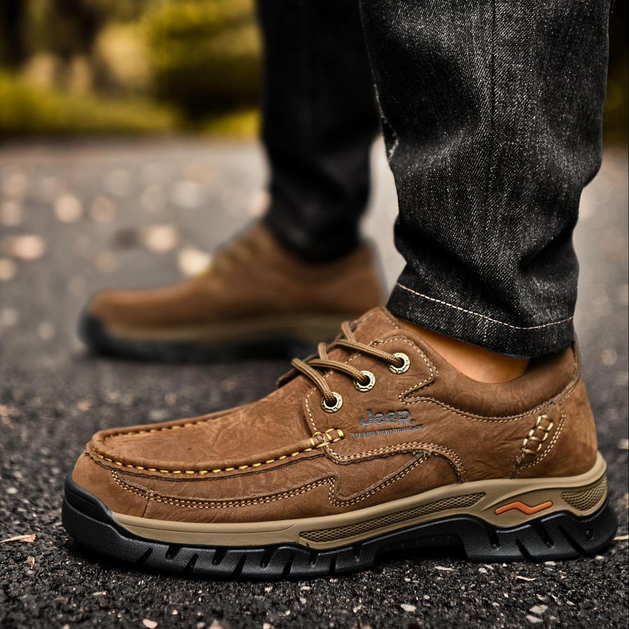 Jeep Low Top Outdoor Shoes Unisex Khaki купить в интернет-магазине Yoocart с быстрой доставкой по России.
