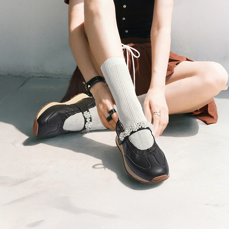 EBLAN Mary Jane Shoes Women's Black купить в интернет-магазине Yoocart с быстрой доставкой по России.