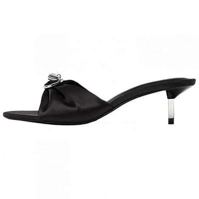 ZARA Slide Slippers Women's Black