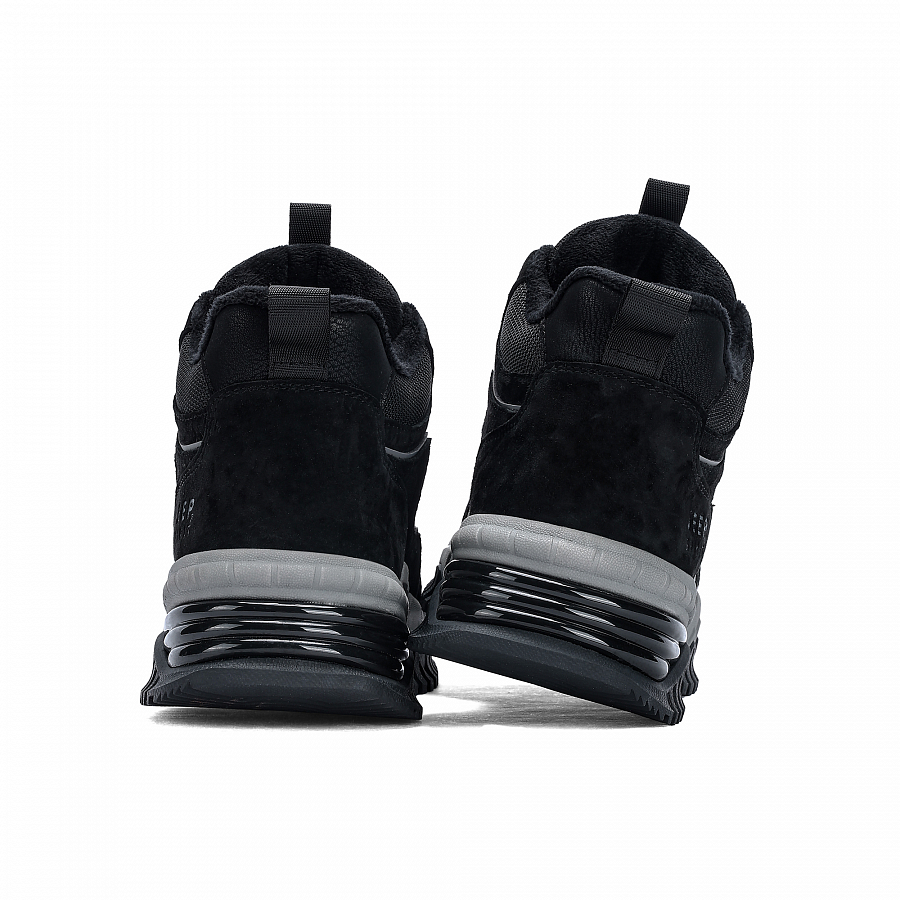 JEEP SPIRIT Short Mid Calf Outdoor Boots Men's Graphite Black купить в интернет-магазине Yoocart с быстрой доставкой по России.