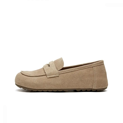 EBLAN Loafers Women's Apricot