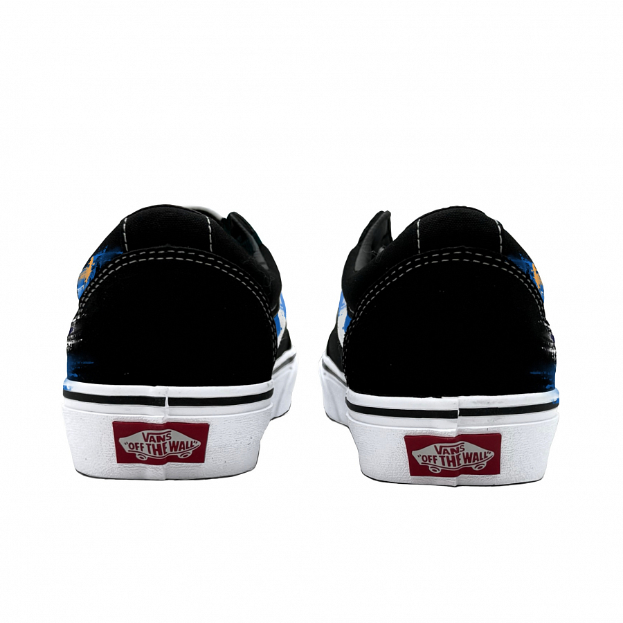 Vans Ward Abrasion Resistant Low Top Skateboard Shoes Men's Blue купить в интернет-магазине Yoocart с быстрой доставкой по России.