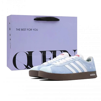 Adidas Neo VL Court 2.0 Cushioning Low top Skateboard Shoes Unisex Blue