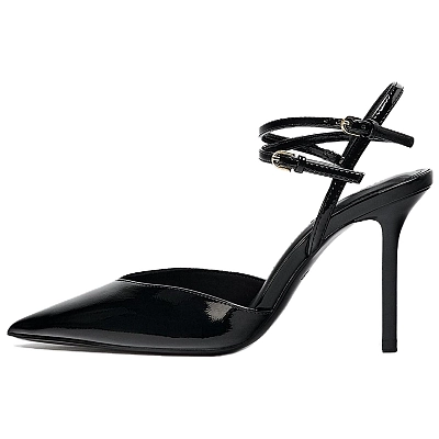 ZARA Slim Heel High Heels Women's Black