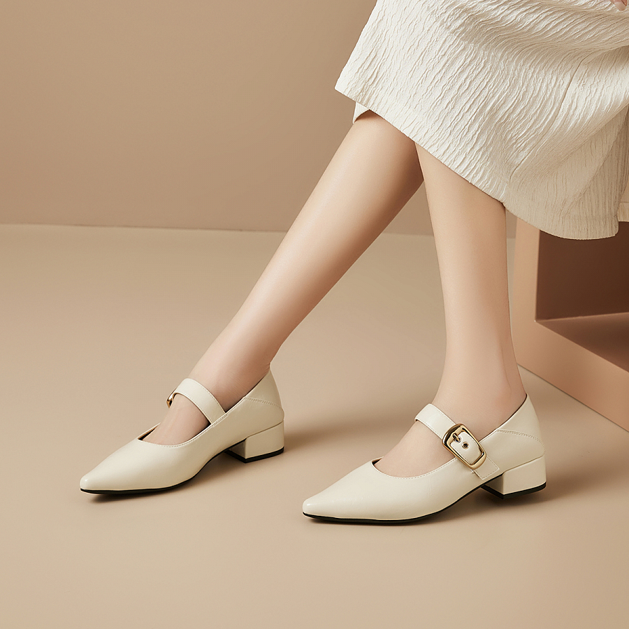 EBLAN Chunky Heel Mary Jane Shoes Women's купить в интернет-магазине Yoocart с быстрой доставкой по России.