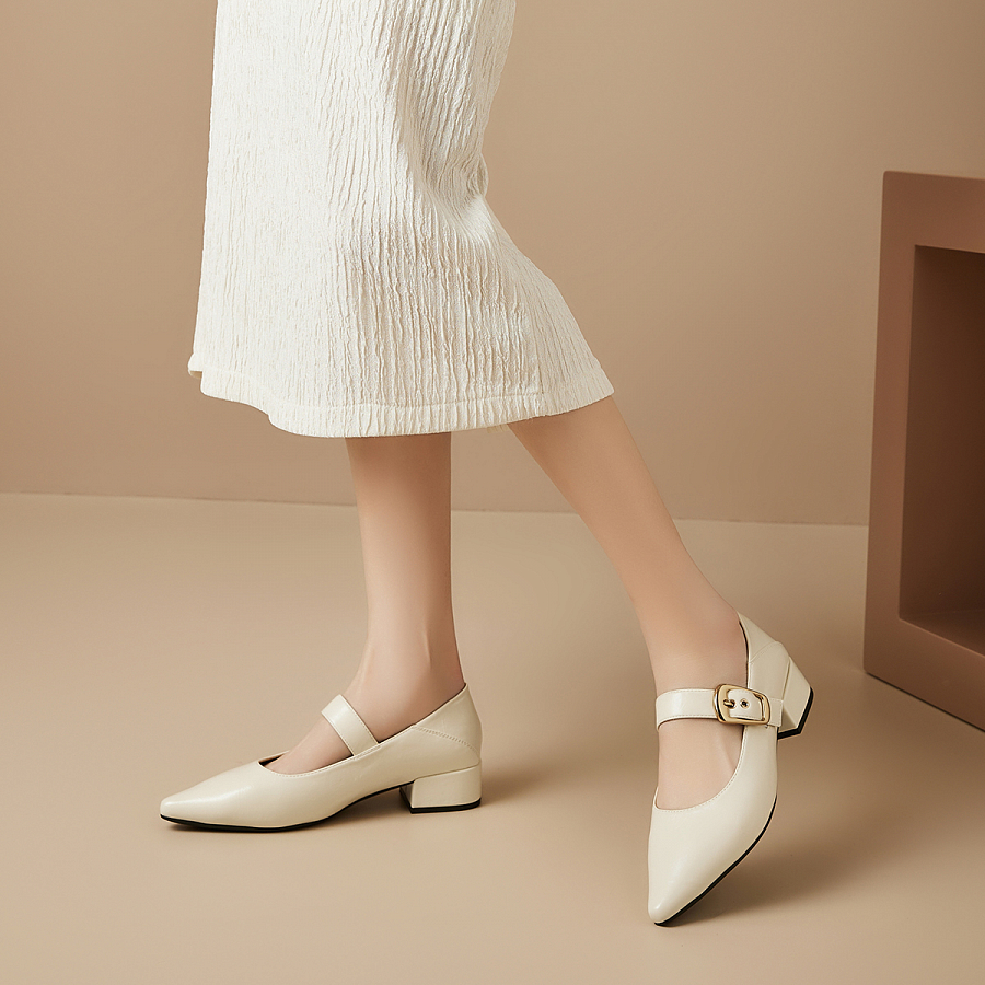 EBLAN Chunky Heel Mary Jane Shoes Women's купить в интернет-магазине Yoocart с быстрой доставкой по России.
