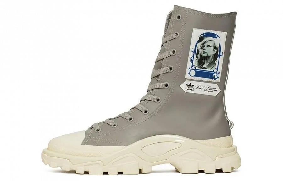 Adidas Raf Simons X Detroit Runner High 'Grey White' купить в интернет-магазине Yoocart с быстрой доставкой по России.