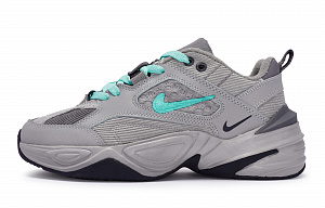 Nike M2K Chunky Sneakers Unisex Low top Gray Blue 1 4214965