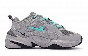 Nike M2K Chunky Sneakers Unisex Low top Gray Blue 2 4214966