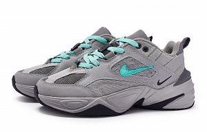 Nike M2K Chunky Sneakers Unisex Low top Gray Blue 3 4214967