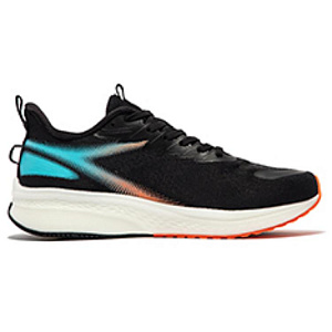 361° Shock Absorbers Slip Resistant Low top Running Shoes Men's Black Blue 2 4219545