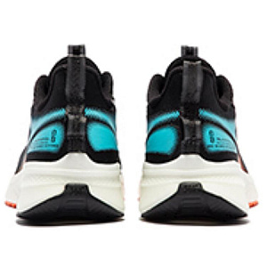 361° Shock Absorbers Slip Resistant Low top Running Shoes Men's Black Blue 3 4219546