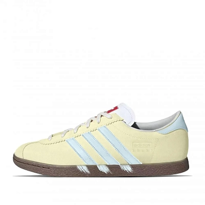 Adidas Originals Stadt Sea Salt Lemon Quick Dry Low top German Army Trainers Unisex Yellow Blue