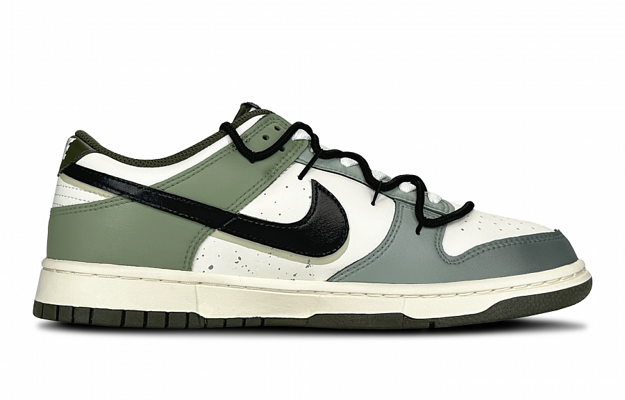 Nike Dunk Skateboard Shoes Unisex Low top White/Black/Green купить в интернет-магазине Yoocart с быстрой доставкой по России.