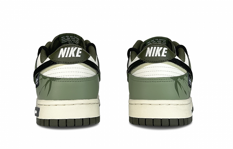 Nike Dunk Skateboard Shoes Unisex Low top White/Black/Green купить в интернет-магазине Yoocart с быстрой доставкой по России.