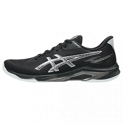 Asics NETBURNER BALLISTIC FF 4 Shock Absorbers Low Top Training Shoes Men's Black