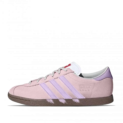 Adidas Originals Stadt Berry Bubbles Cushioning Low top German Army Trainers Unisex Pink Purple