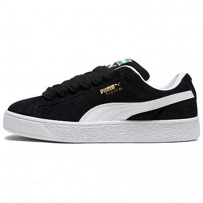 PUMA Suede XL Series Low Top Skateboard Shoes Women's Black