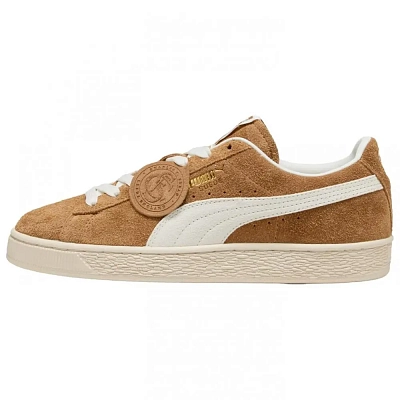 PUMA Suede Skateboard Shoes Unisex Brown White
