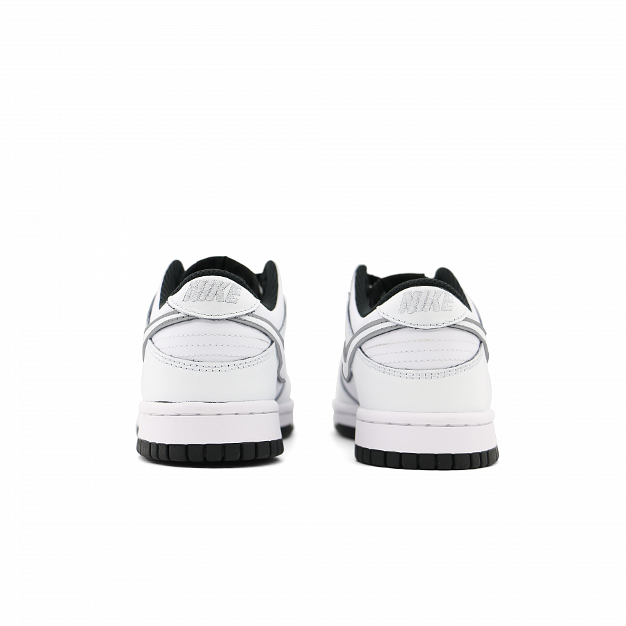 Nike Dunk Low Abrasion Resistant Low top Skateboard Shoes Unisex Gray White купить в интернет-магазине Yoocart с быстрой доставкой по России.