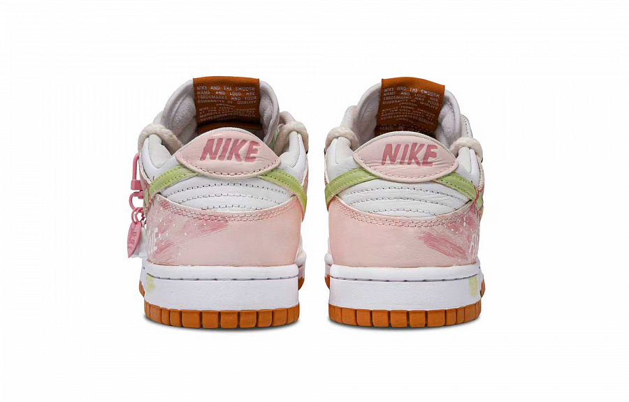 Nike Dunk Guava Sugar Cube Abrasion Resistant Low top Skateboard Shoes Unisex Pink Green купить в интернет-магазине Yoocart с быстрой доставкой по России.