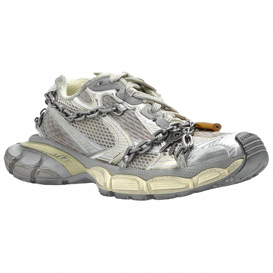 Balenciaga 3XL Low Top Chunky Sneakers Women's Gray купить в интернет-магазине Yoocart с быстрой доставкой по России.