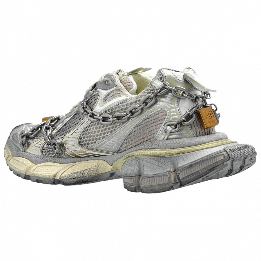 Balenciaga 3XL Low Top Chunky Sneakers Women's Gray купить в интернет-магазине Yoocart с быстрой доставкой по России.