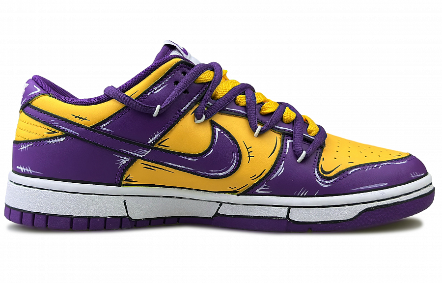 Nike Dunk Skateboard Shoes Men's Low top Purple купить в интернет-магазине Yoocart с быстрой доставкой по России.