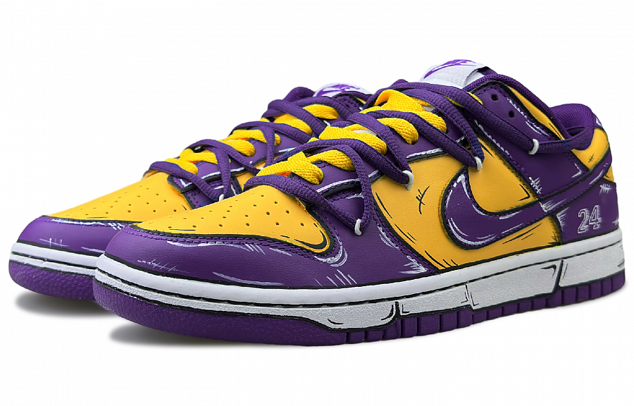 Nike Dunk Skateboard Shoes Men's Low top Purple купить в интернет-магазине Yoocart с быстрой доставкой по России.