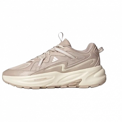 Adidas Ozwave Anti Slip Wear Resistant Low Top Chunky Sneakers Unisex Light Umber