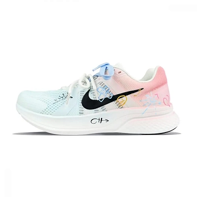Nike Run Swift 2 Low top Running Shoes Men's Pink Blue