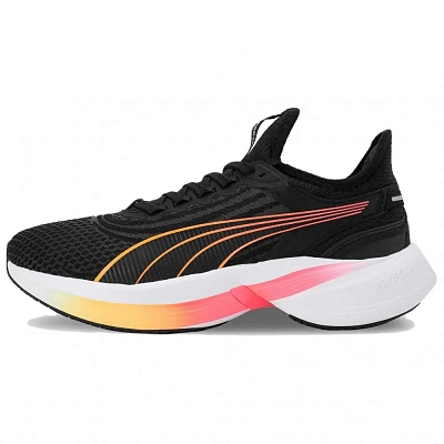 PUMA Conduct Pro Shock Absorbers Slip Resistant Low Top Running Shoes Unisex Black
