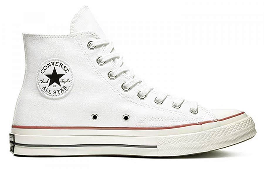 Converse Chuck 70 Chuck Taylor SIN3A Amanda Abrasion Resistant Height Increasing High top Canvas Shoes Unisex White купить в интернет-магазине Yoocart с быстрой доставкой по России.
