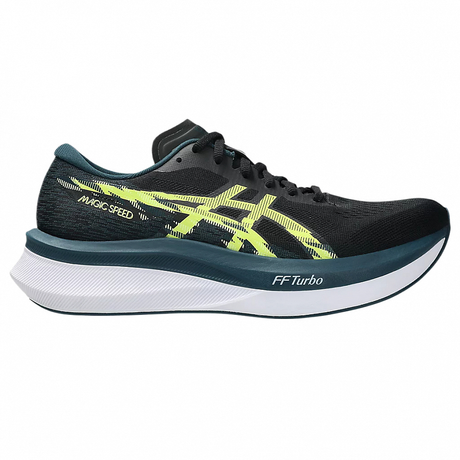 Asics MAGIC SPEED 4 Shock Absorbers Low Top Running Shoes Men's Black купить в интернет-магазине Yoocart с быстрой доставкой по России.