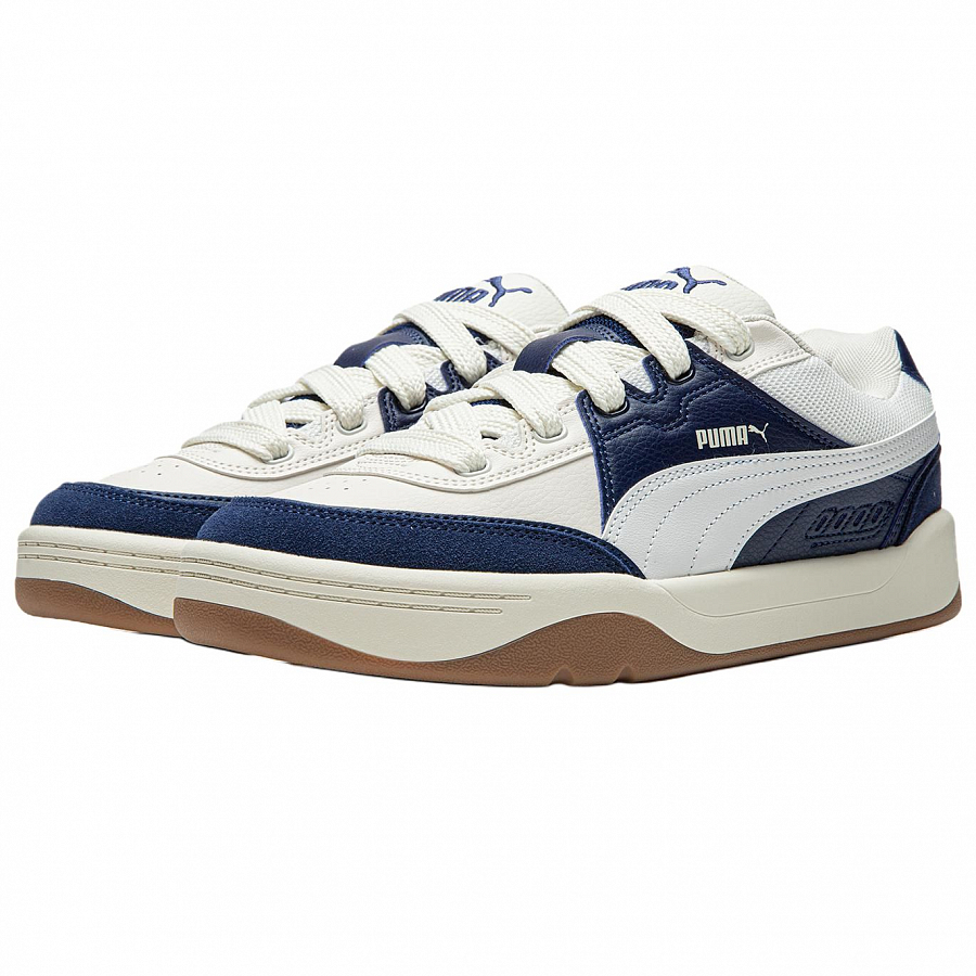 PUMA Park Lifestyle SK8 Slip Resistant Low top Skateboard Shoes Unisex White Blue купить в интернет-магазине Yoocart с быстрой доставкой по России.