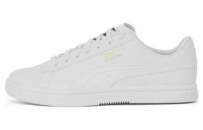 PUMA Court Star Cushioning Lightweight Low Top Skateboard Shoes Unisex White