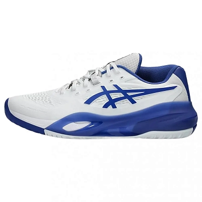 Asics GEL RESOLUTION X Low Top Tennis Shoes Men's Blue White
