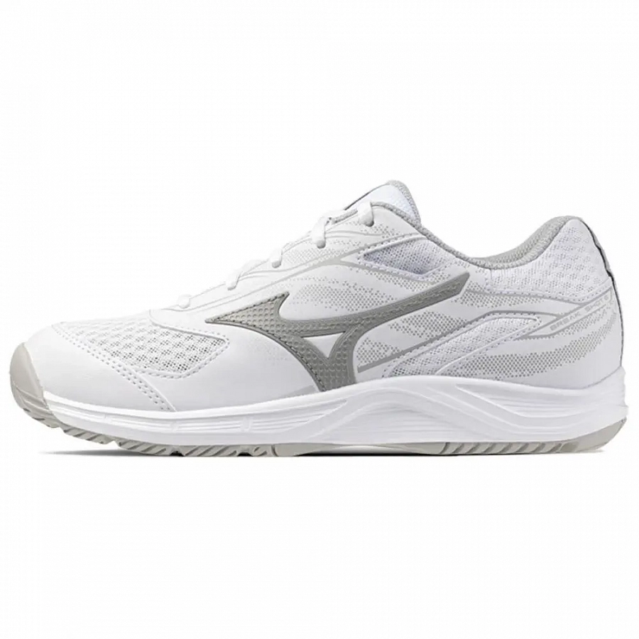 Mizuno BREAK SHOT 5 AC Shock Absorbers Slip Resistant Abrasion Resistant Tennis Shoes Unisex White Gray купить в интернет-магазине Yoocart с быстрой доставкой по России.