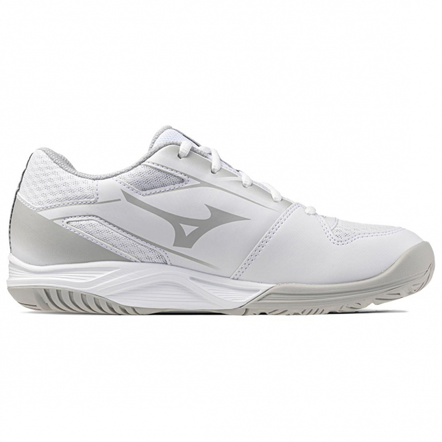 Mizuno BREAK SHOT 5 AC Shock Absorbers Slip Resistant Abrasion Resistant Tennis Shoes Unisex White Gray купить в интернет-магазине Yoocart с быстрой доставкой по России.
