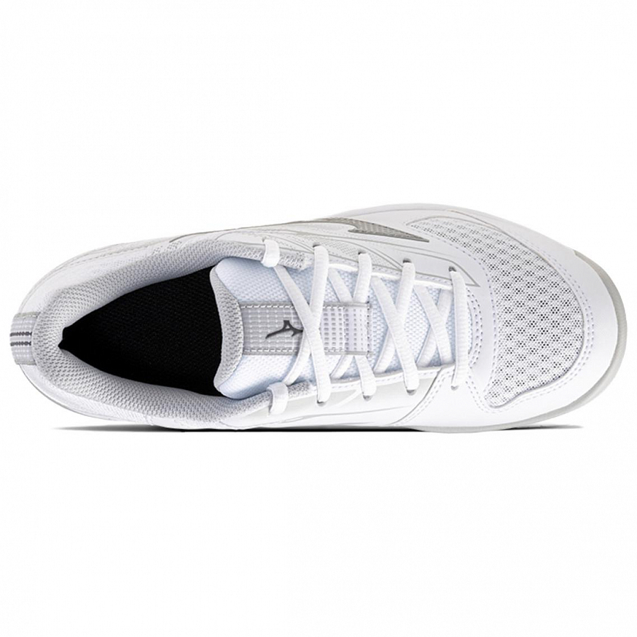 Mizuno BREAK SHOT 5 AC Shock Absorbers Slip Resistant Abrasion Resistant Tennis Shoes Unisex White Gray купить в интернет-магазине Yoocart с быстрой доставкой по России.