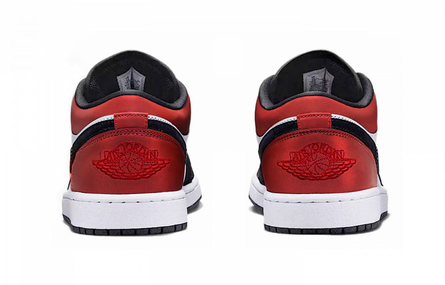 Jordan Air Jordan 1 Slip Resistant Abrasion Resistant Low top Vintage Basketball Shoes Unisex Black купить в интернет-магазине Yoocart с быстрой доставкой по России.