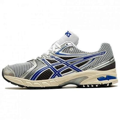 Asics GEL DS TRAINER 14 Abrasion Resistant Breathable Low Top Running Shoes Unisex Gray Silver Blue