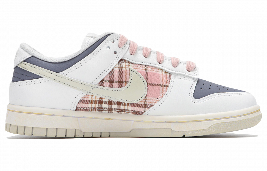 Nike Dunk Abrasion Resistant Low top Skateboard Shoes Unisex White Pink купить в интернет-магазине Yoocart с быстрой доставкой по России.