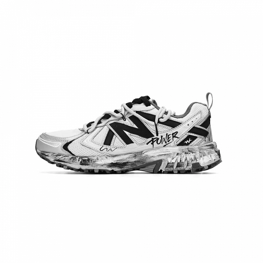 New Balance NB 410 V5 Running Shoes Unisex Low top White/Silver/Black купить в интернет-магазине Yoocart с быстрой доставкой по России.