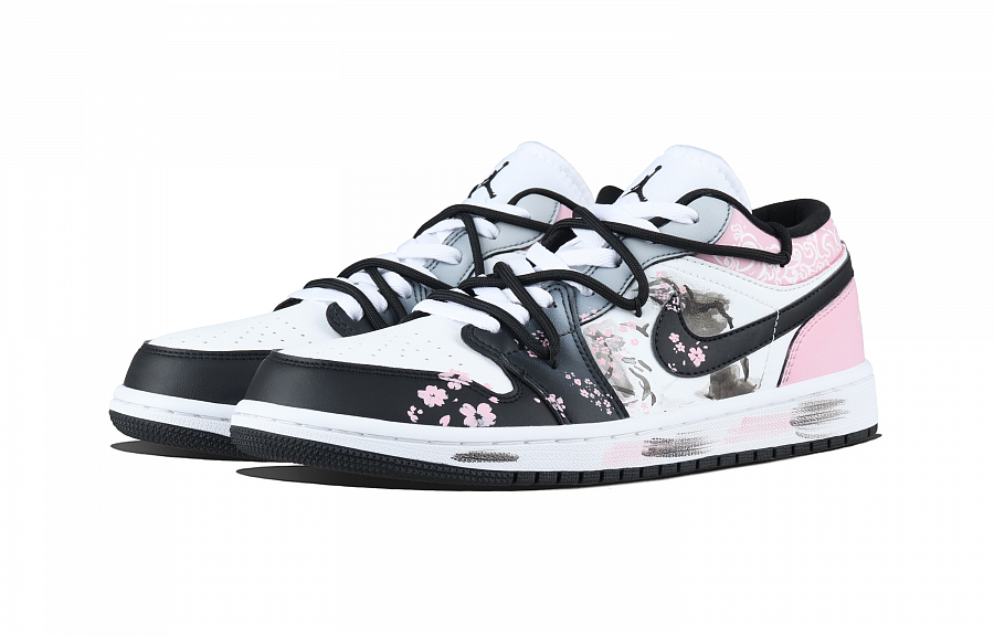Jordan Air Jordan 1 Cherry Blossom Low top Vintage Basketball Shoes Unisex Pink купить в интернет-магазине Yoocart с быстрой доставкой по России.