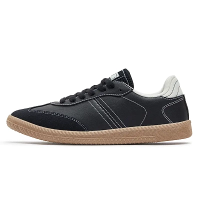 361° Abrasion-Resistant Cushioning Low-Top Skateboard Shoes Men's Black Gray