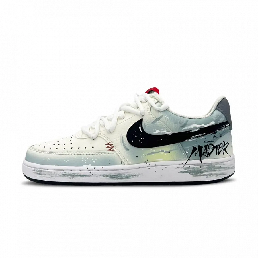 Nike Court Vision 1 Cloud Coverage Low top Skateboard Shoes Men's Light Gray Blue купить в интернет-магазине Yoocart с быстрой доставкой по России.