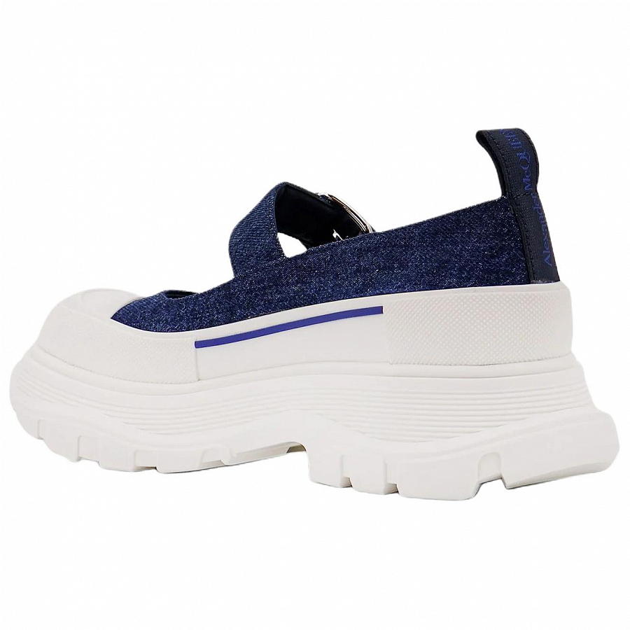 Alexander McQueen Denim Mary Jane Shoes Women's купить в интернет-магазине Yoocart с быстрой доставкой по России.